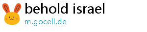 behold israel